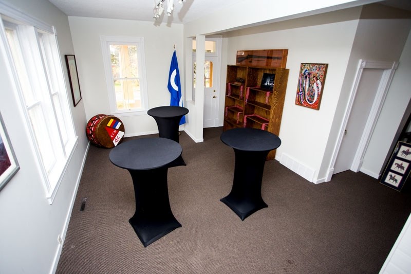 The interior of the Juneau House.