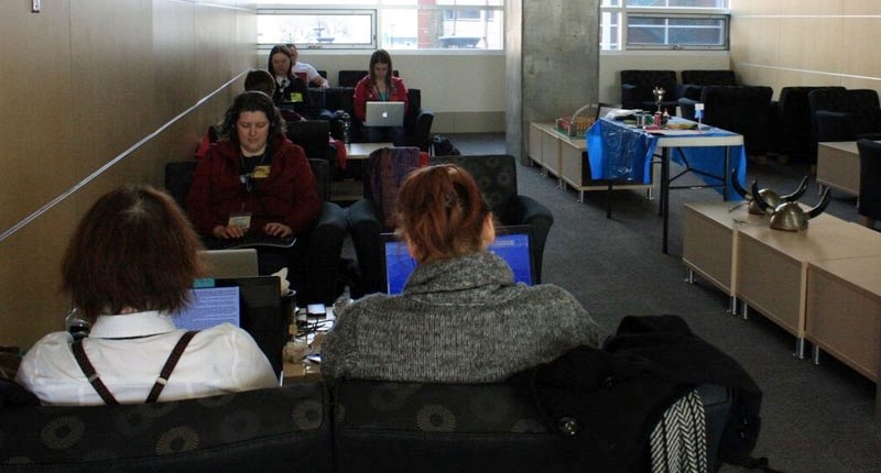 Writing in groups and getting inspiration and other gentle nudges are what National Novel Writing Month (NaNoWriMo) is all about.