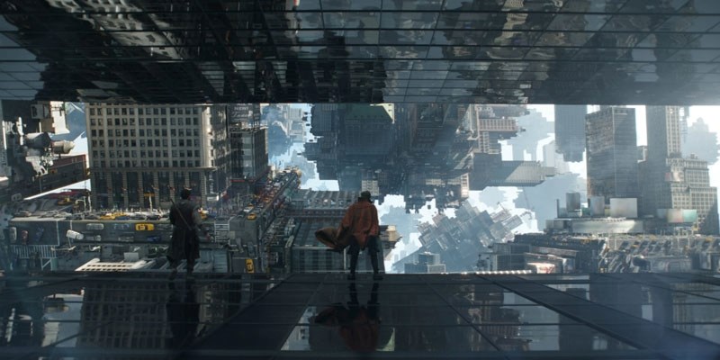 Dr. Strange is like watching The Matrix in the world of Inception where buildings and streets fold into themselves or bend 90 degrees.