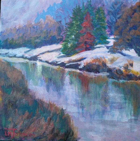 Luise Mendler-Johnson&#8217;s November Morning is on display for Guilded