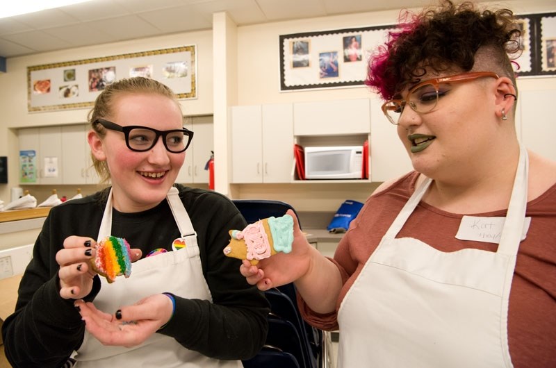 LGBTQ COOKIES? â€“ Leduc students Aliya Hill