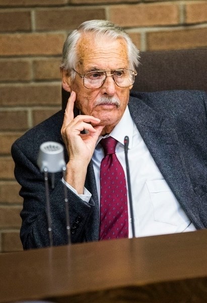 TAX FOCUS â€“ Coun. Bob Russell says the two biggest priorities for the remainder of the term are posting a low tax rate and getting a sanitary sewer line complete.