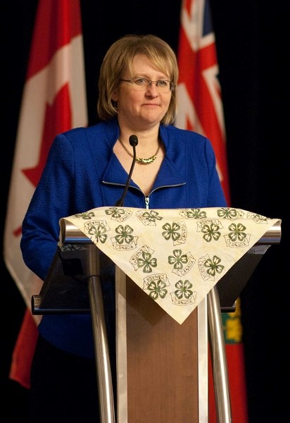 HALL OF FAMER â€“ Sturgeon County 4-H veteran Corine Verbeek was inducted into the Alberta 4-H Hall of Fame last week in recognition of her 30 years of leadership with the