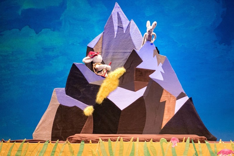 In Mermaid Theatre&#8217;s production of The Runaway Bunny playing Sunday
