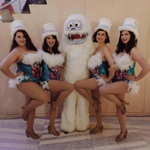 Capital City Burlesque performers Victoria Von Rad
