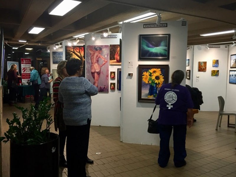 The St. Albert Painters&#8217; Guild fall show and sale featured more than 300 paintings by 49 artists. The 29-year-old guild hosts two art show and sales each year for its