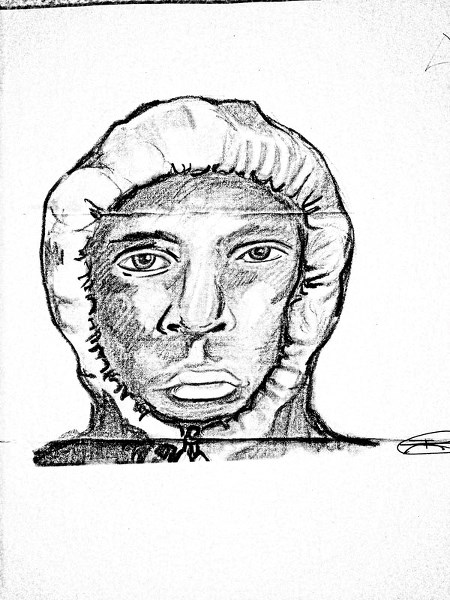 A sketch of a man suspected in a home invasion in Morinville has been released to the public. Anybody with information is urged to call the Morinville RCMP.