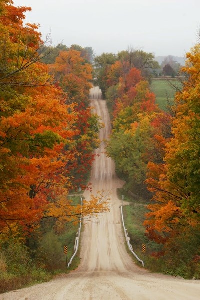 St. Albert Photography Club member Doug Petry makes a dirt road look like a waterfall in his image
