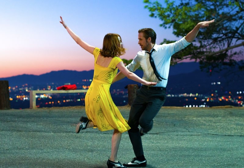 Emma Stone and Ryan Gosling are star-crossed lovers in what will surely be the enchanting La La Land.