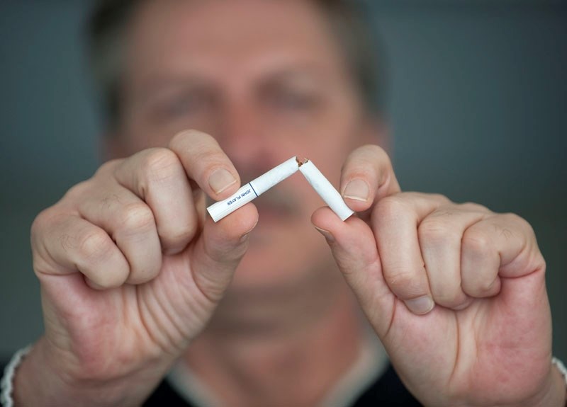 Quitting smoking is a popular resolution