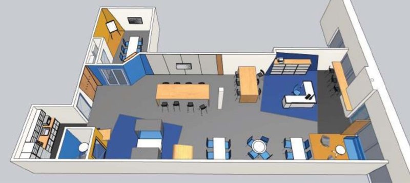 NABI Commons is the first of its kind in St. Albert – a co-work space geared towards unemployed graduates and oilfield workers.