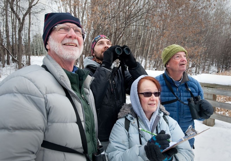 KEEPING COUNT – Zone 2 interim bird count co-ordinator Dan Stoker
