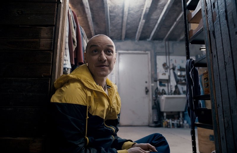 James McAvoy plays Kevin