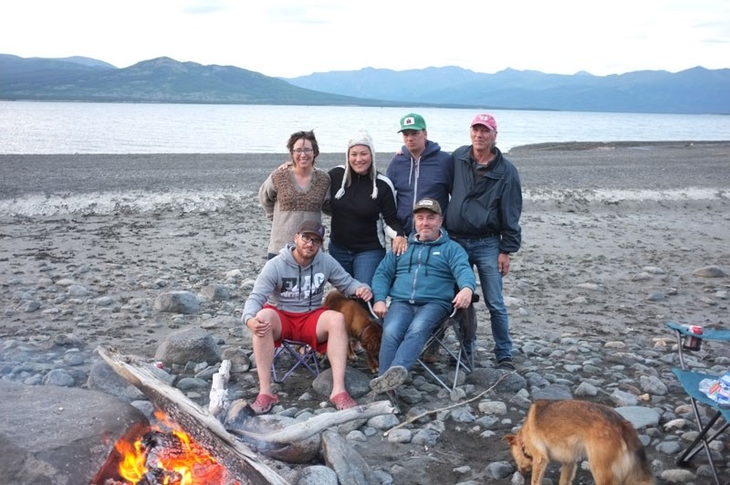 New North Collective met for a July writing retreat at Burwash Landing on the lakeshore of Kluane National Park.
