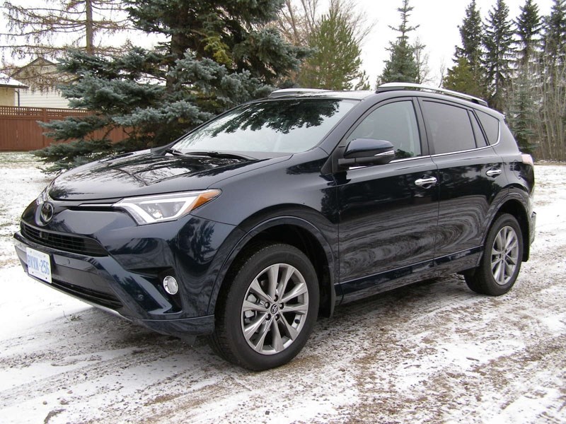 Exterior of the RAV4 AWD Limited edition