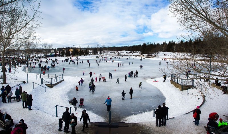 Thousands of area residents partook in the annual family day festivities at Lacombe Lake Park in 2016.