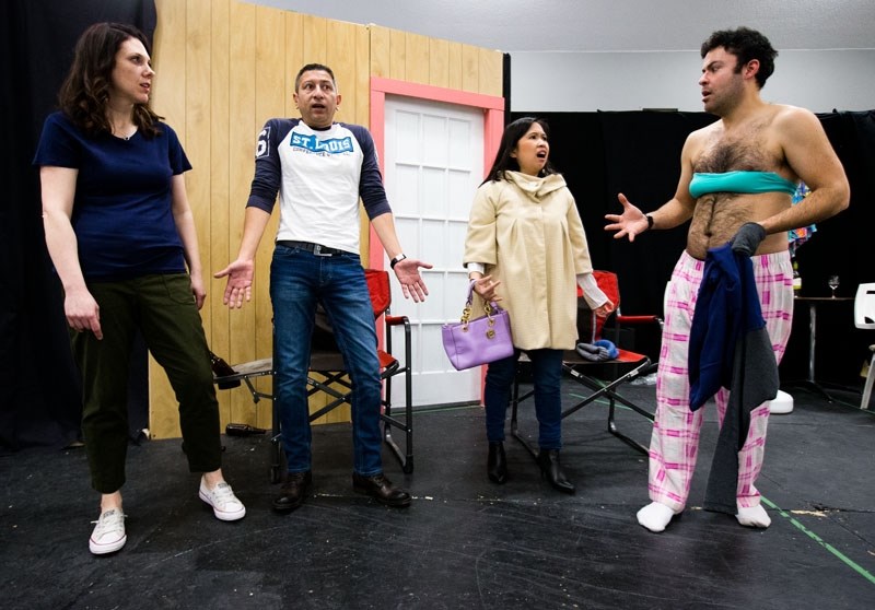 The St. Albert Theatre Troupe is putting on its dinner theatre play Buying the Moose. Here