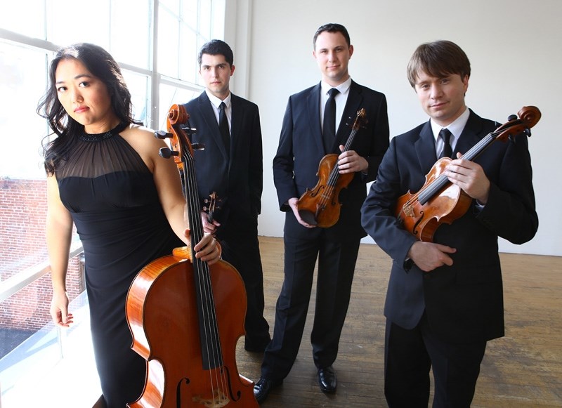 The internationally acclaimed Calidore Quartet will perform at Red Willow Place on Saturday