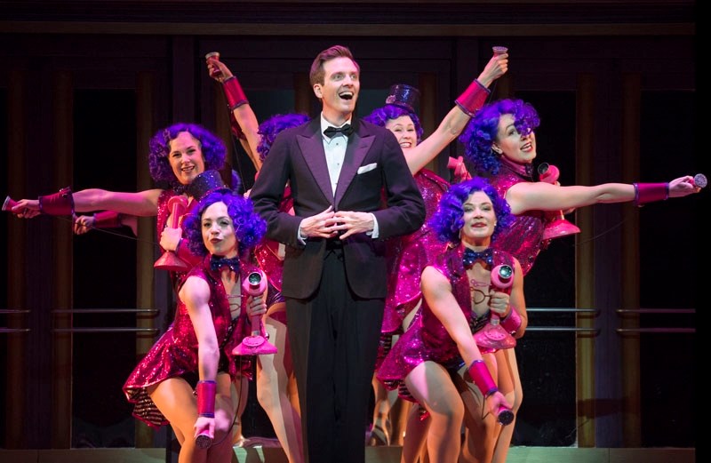 Andrew MacDonald-Smith stars as lead actor Bobby Child in the full-blown show-girls&#8217; spectacle Crazy For You running at the Citadel Theatre until March 26.
