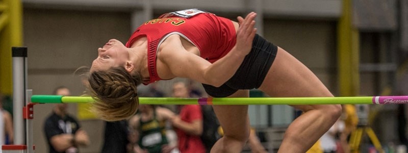OVER THE TOP â€“ Nik Oudenaarden of St. Albert raised the bar to new heights at the U Sports Nationals last weekend in Edmonton as the female field athlete of the year. The