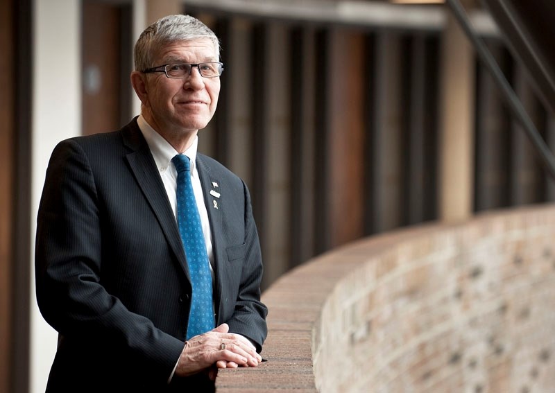 OPTING OUT – St. Albert Mayor Nolan Crouse poses for a photo earlier this year. Crouse surprised many when he announced Wednesday that he was dropping out of the provincial