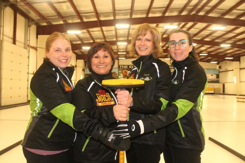 CITY CHAMPS &#8211; The Lauren Jenkyns rink defeated Abby Marks of the Saville Centre 6-5 in Wednesday&#8217;s final at the 54th annual Edmonton and area Tournament of