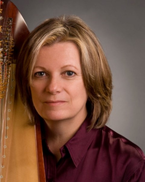 ESO harpist Nora Bumanis brings her pedal harp to St. Albert Chamber Music Society&#8217;s final concert of the season on Saturday