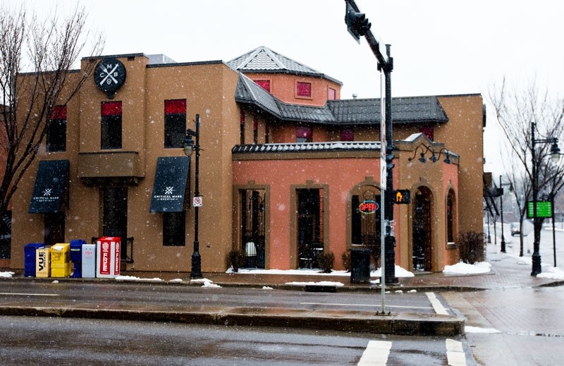 The site of the former Bruin Inn which is at the intersection of Perron and St. Anne Streets