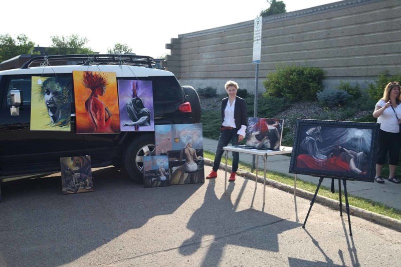 You&#8217;re going to see some amazing art and artists like Marina Alekseeva at ArtWalk&#8217;s eight different locations
