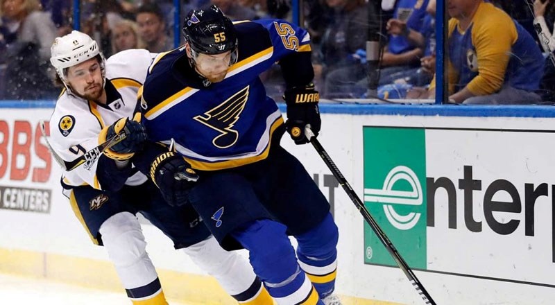 OFF TO WORLDS – Colton Parayko of St. Albert joined Team Canada at the IIHF World Championship after the St. Louis Blues were eliminated in the National Hockey League