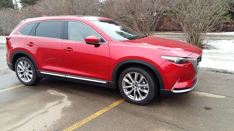 SPORTY SUV – The Mazda CX-9 SUV shines with the handling and attitude of a sports car while allowing the flexibility to transport a family and its cargo.