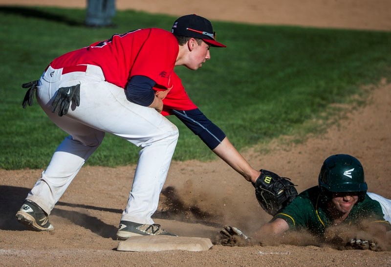 OUT AT FIRST – Ryan Telenko