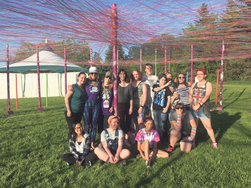 Representatives of St. Albert&#8217;s LGBTQ community at last year&#8217;s Pride Barbecue. This year&#8217;s event takes place next Saturday while Edmonton&#8217;s Pride