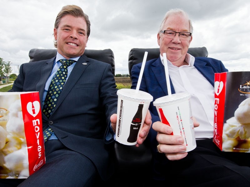 POPCORN IN PARK – Melcor President Darin Rayburn