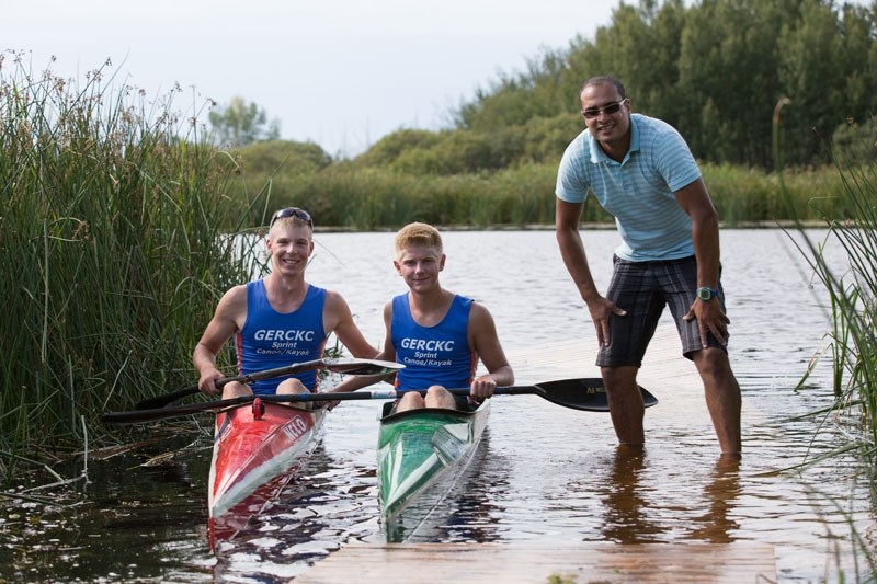 Paddlers Jeremie Bennett