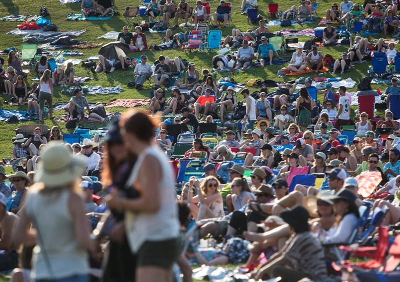 Thousands gathered to take in the annual Seven Music Fest at Seven Hills on Saturday.
