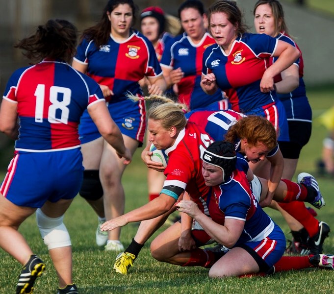 The SARFC women&#8217;s squad had their hands full on Wednesday against the visiting Strathcona Druids. The St. Albert side lost the match.