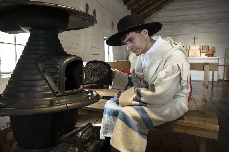 Father Lacombe Chapel interpreter Jacob Kryger encourages people to visit the provincial historic site tomorrow to check out some authentic cultural foods from the past.