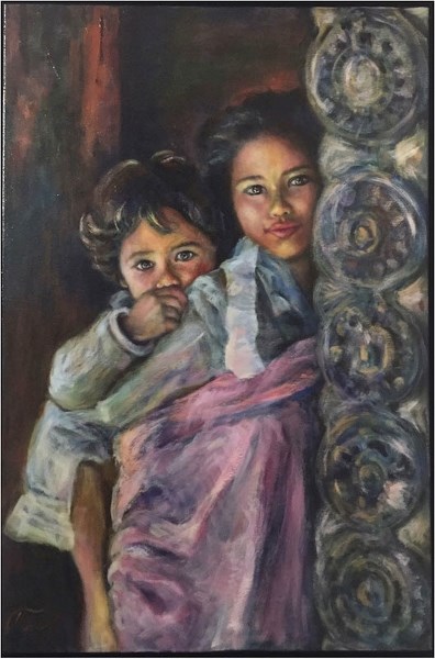 Big Sister by VASA artist Jun Toyama is on display now as part of Glorious and Free â€“ A Celebration of Canada