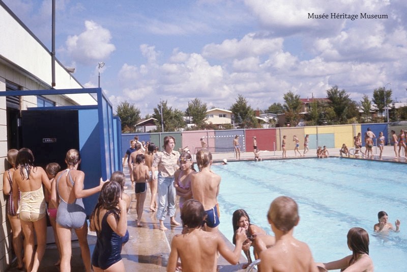 Things have changed at the Grosvenor Pool since it opened in 1967. The place is always packed with families on the hot days of summer