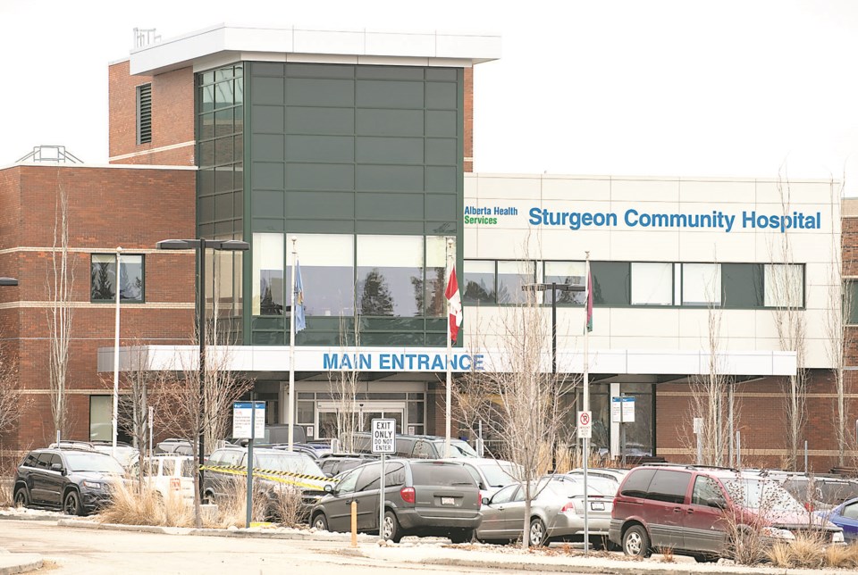 Sturgeon Community Hospital in St. Albert April 10, 2017.