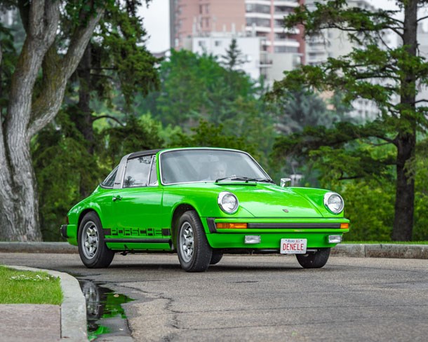 The 1974 Porsche has limited mileage, but every mile was driven with pleasure.