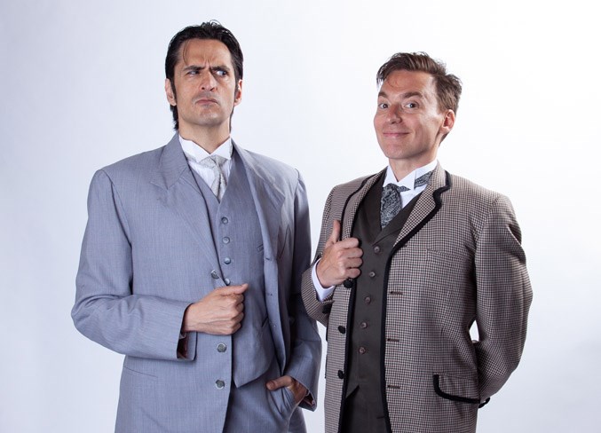 web Teatro La Quindicina The Importance of Being Earnest Mark Meer and Ron Pederson Photo credit Mat Busby