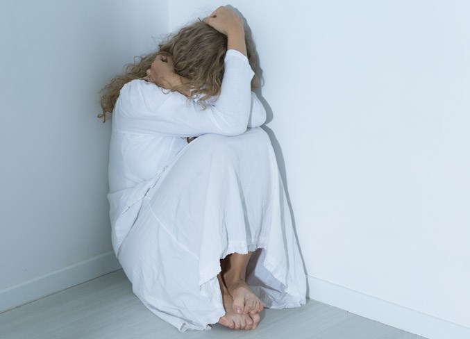 Patient with an anxiety disorder