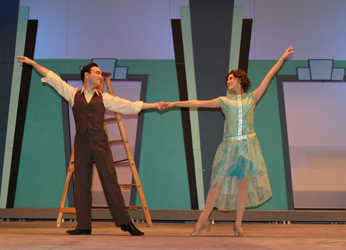 WEB 1912 Festival Players Singing in the Rain