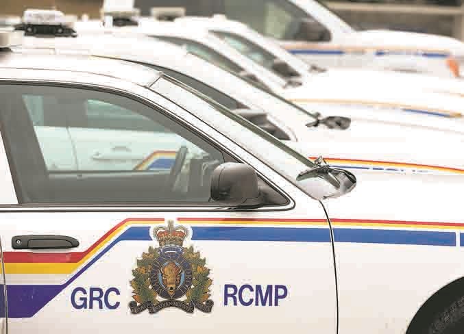St. Albert RCMP cruisers at headquarters station in St. Albert April 10, 2017.