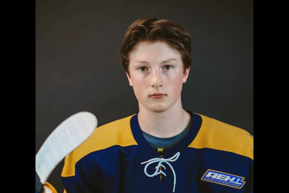 Ty Meunier was drafted 7th overall by the Prince Albert Raiders. ALBERTA ELITE HOCKEY LEAGUE