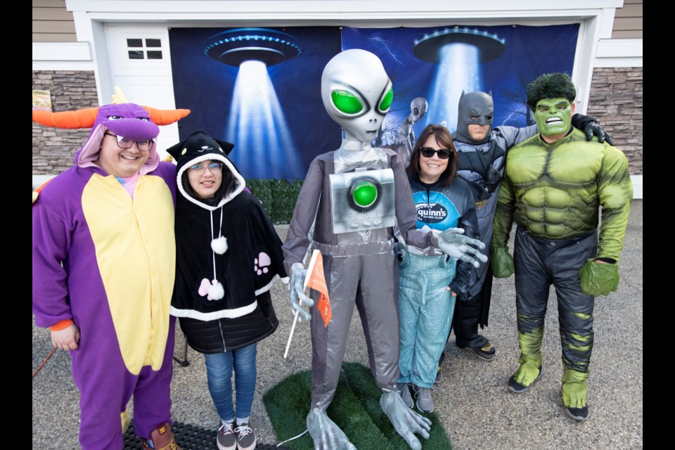  October 23, 2022  as residents host an accessible and inclusive trick-or-treating experience for children with disabilities and neighbour hood kids on Ellington Cresent in St. Albert.
BRUCE EDWARDS/St. Albert Gazzete