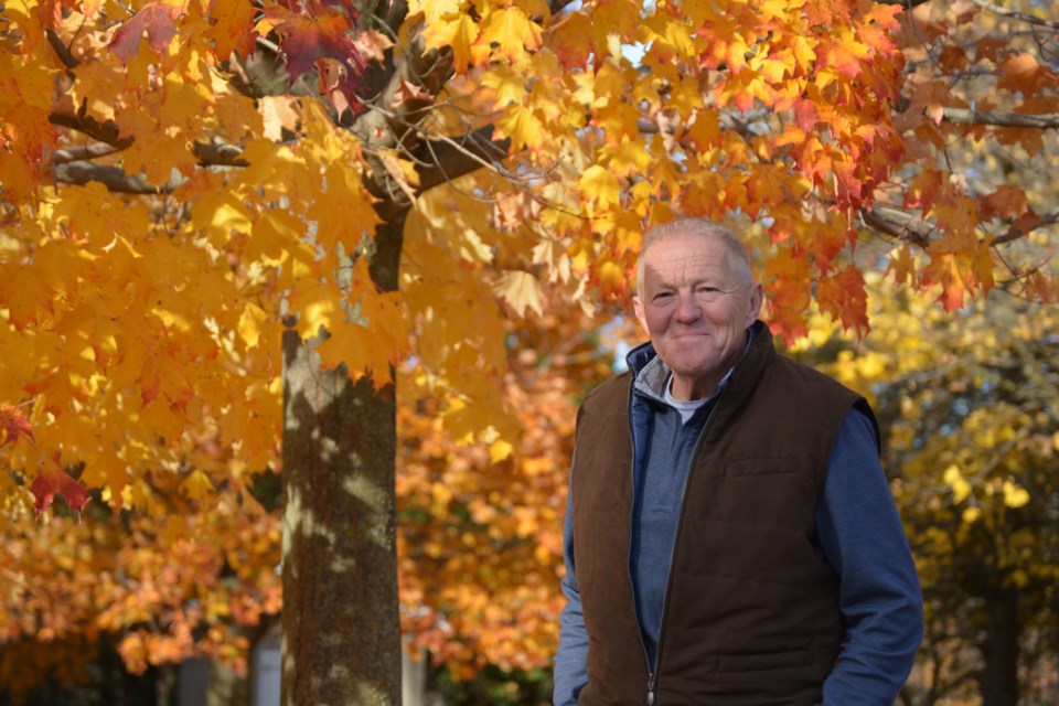 Martin Ritsma outside his family farm