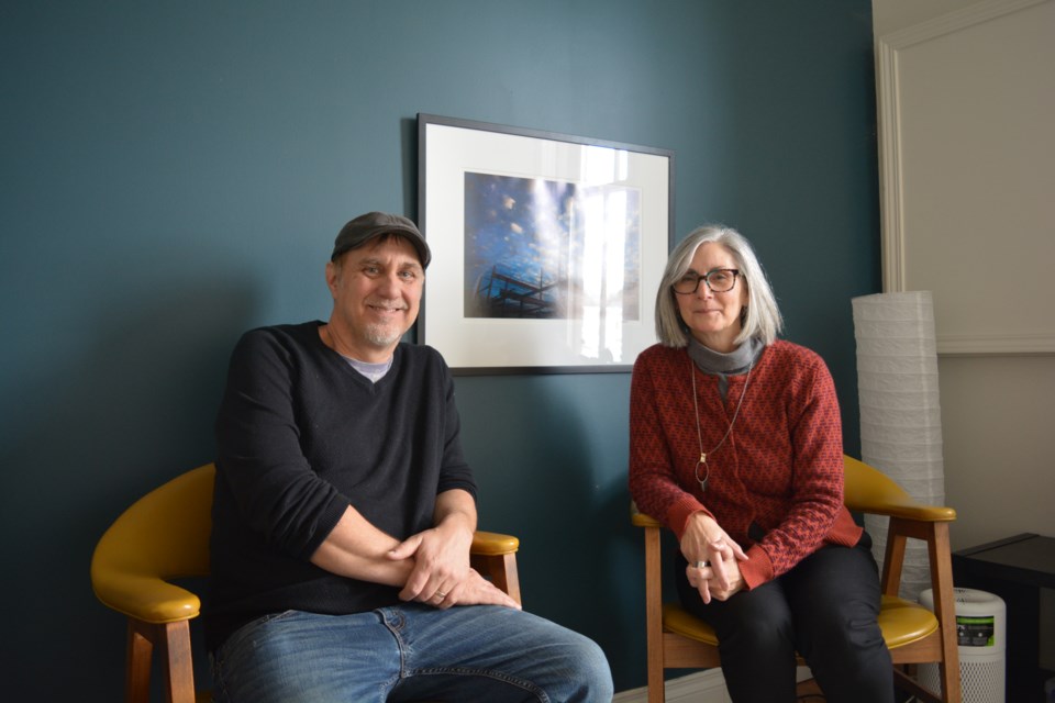 Al Voort and Linda Mackay, owners of the newly merged organizations RGA Counselling and Psychological Services and The Space Within.